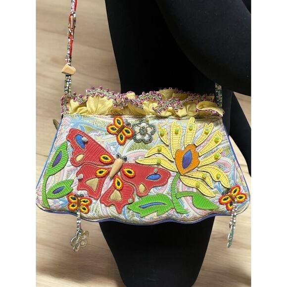 Vintage Mary Frances #954-44 "Damsel" Shoulder Bag - Picture 11 of 13